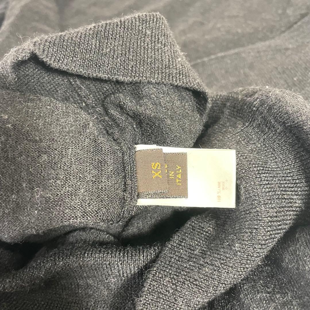 さ*郎様 LOUIS VUITTON ダークグレー ニット　XS