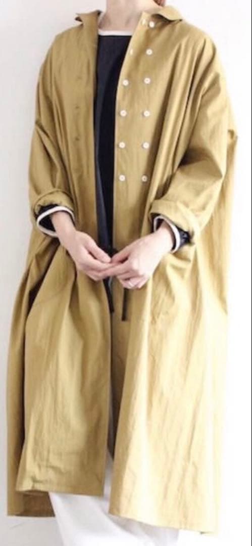 【sirone】 ボタン付き ロングコート