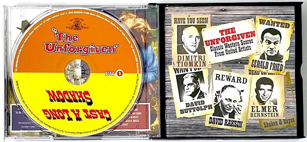 洋楽 CD THE UNFORGIVEN CLASSIC WESTERN SCORES