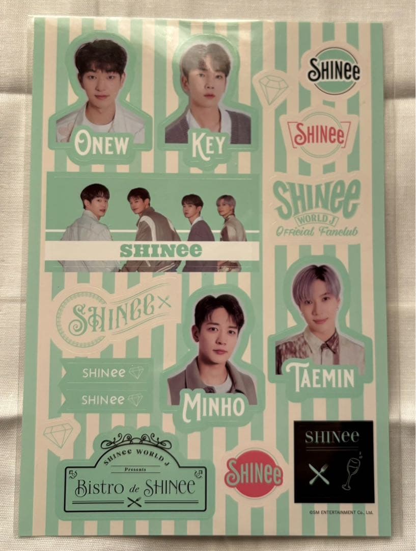 Bistro de SHINee FC限定盤 + シール