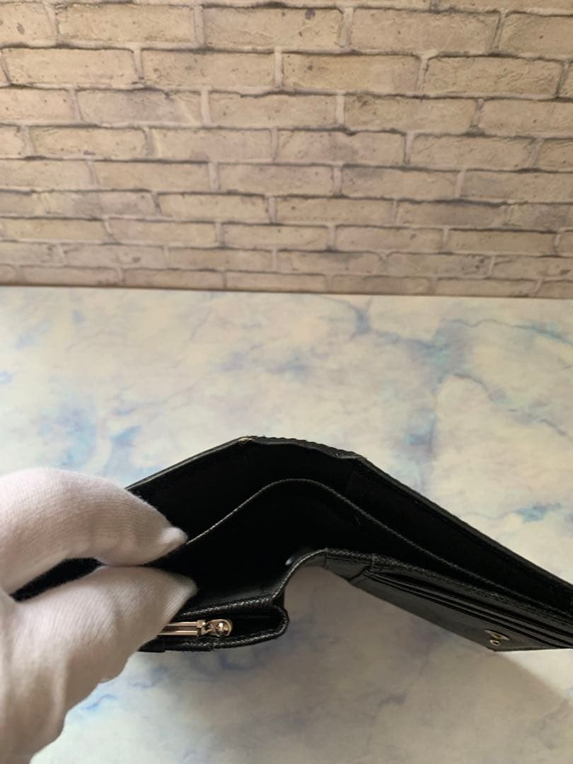 【中古】BURBERRY バーバリー　ノバチェック2つ折り財布 ガマ口