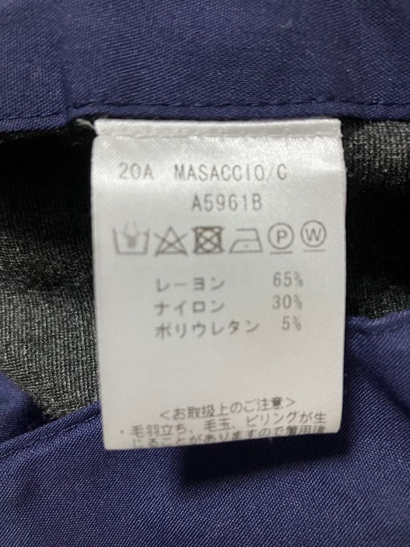 giabsarchivio ジャブス チャコールグレー ジャージスラックス 48