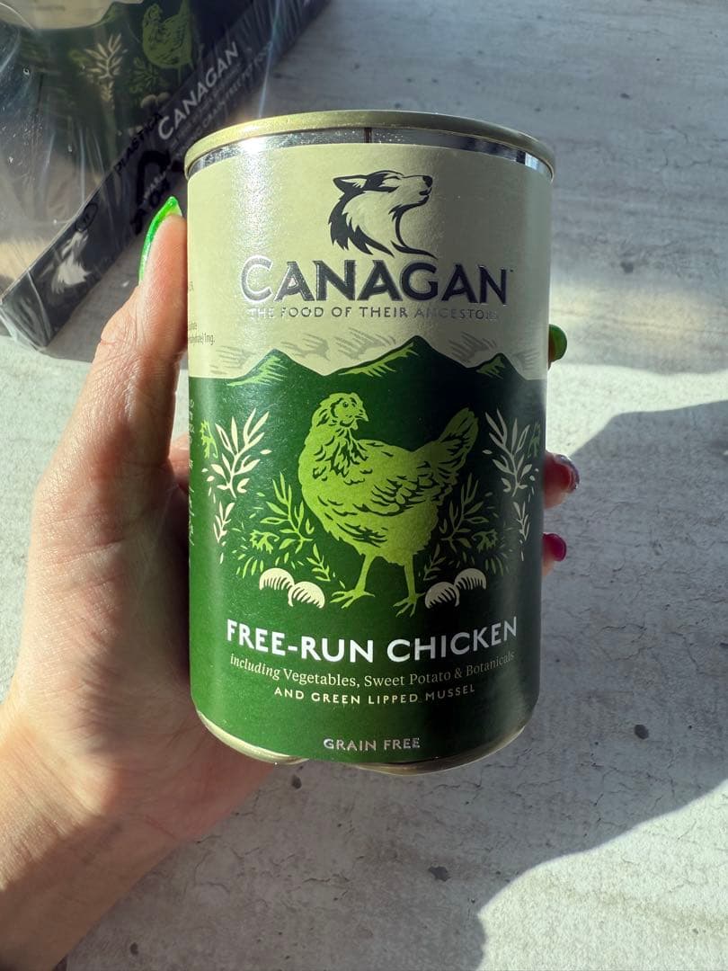 CANAGAN グレインフリードッグフード 400g x 6缶