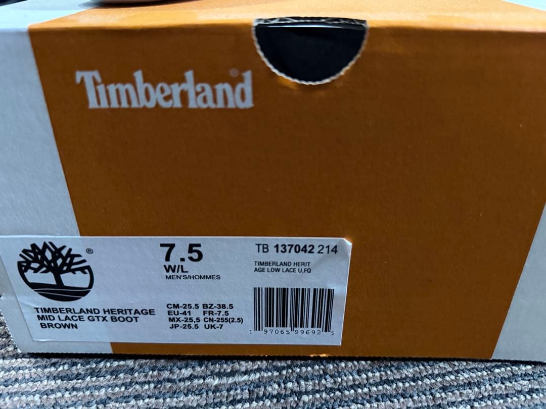 Timberland moc toe GTX 25.5cm モックトゥ