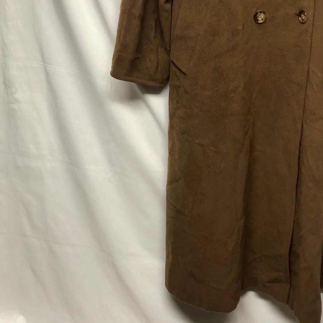 Max Mara マックスマーラ ロングコート 茶 40 L ダブル L2389