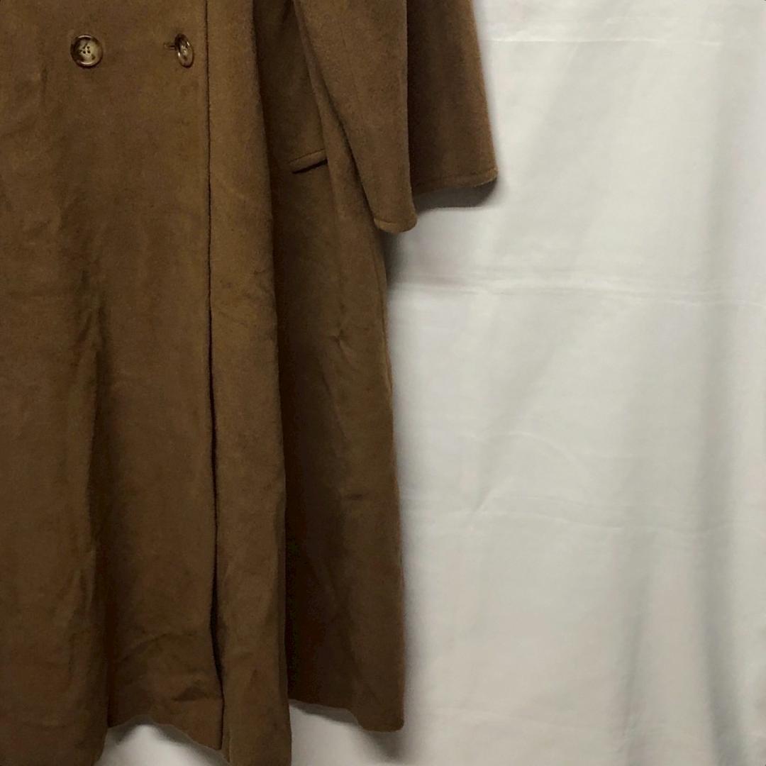 Max Mara マックスマーラ ロングコート 茶 40 L ダブル L2389