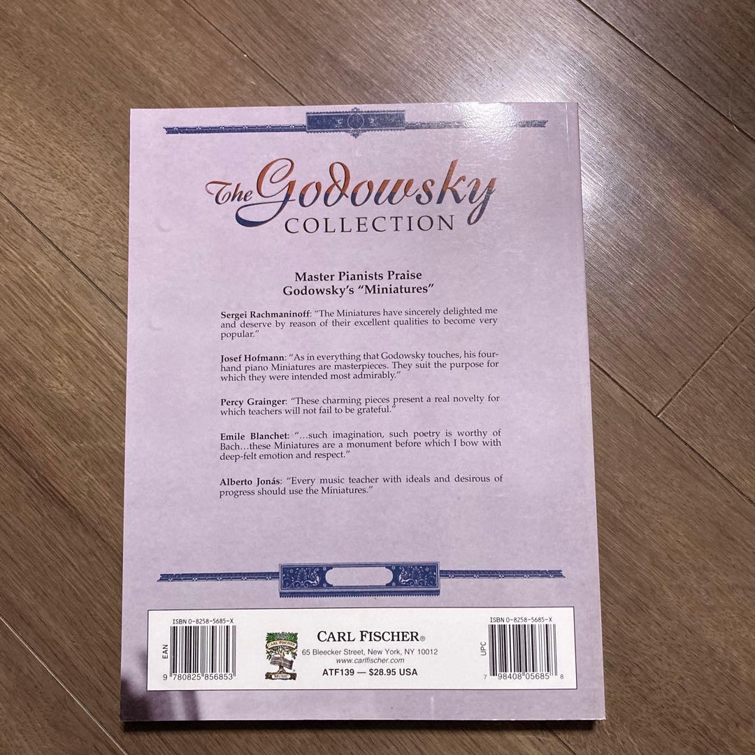 アート・デザイン・音楽 L.GODOWSKY/ COLLCTION vol.5 CARL FISCHER