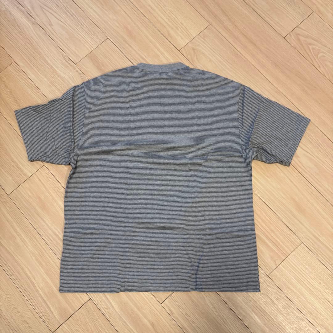 ennoy S/S Border T-Shirt(GRAY × BLACK)