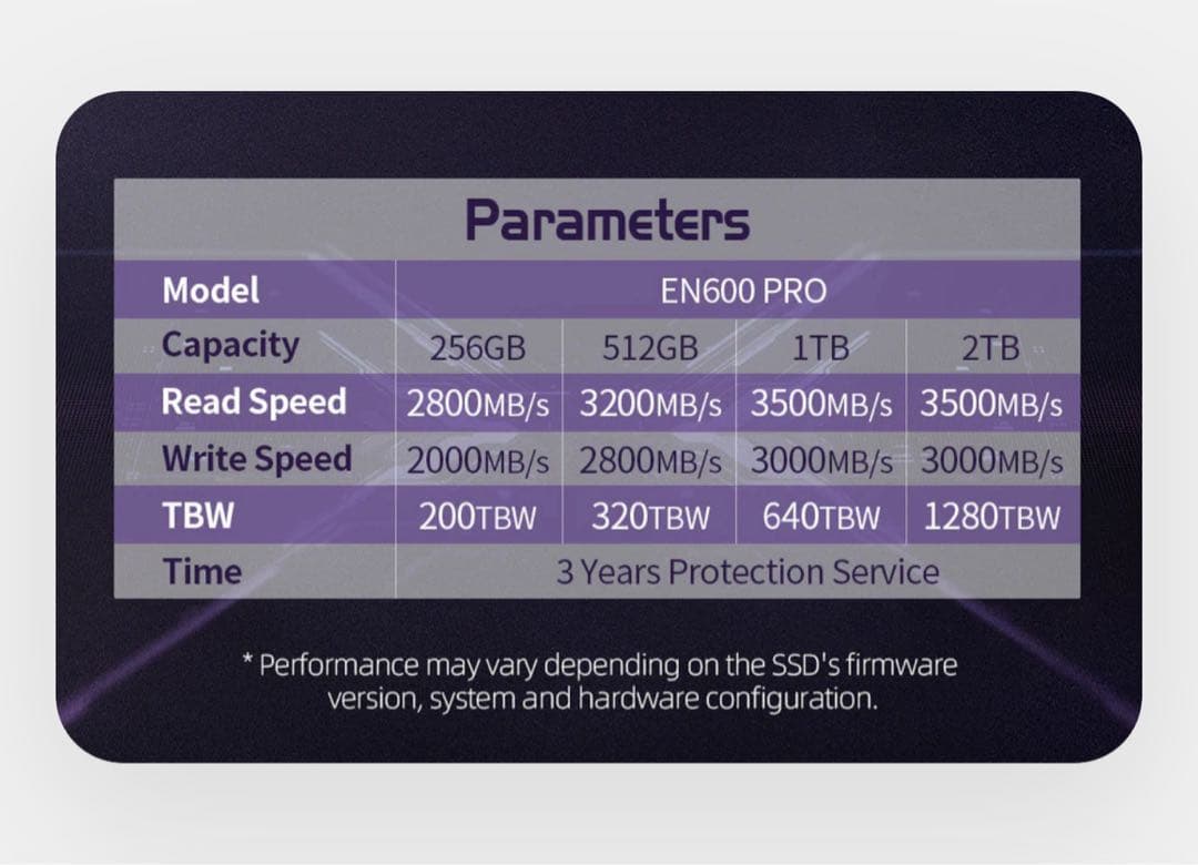 内蔵型SSD EDILOCA EN600 PRO 512GB NVMe SSD
