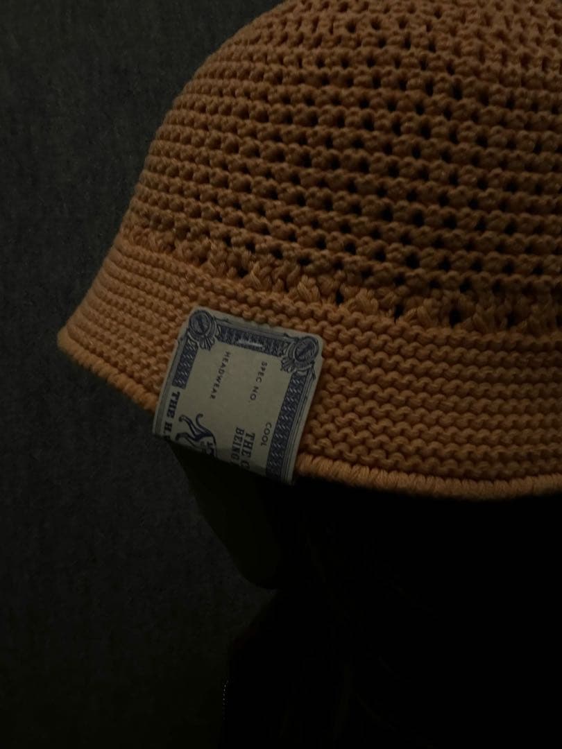 dog&co ニット クラッシャーハット