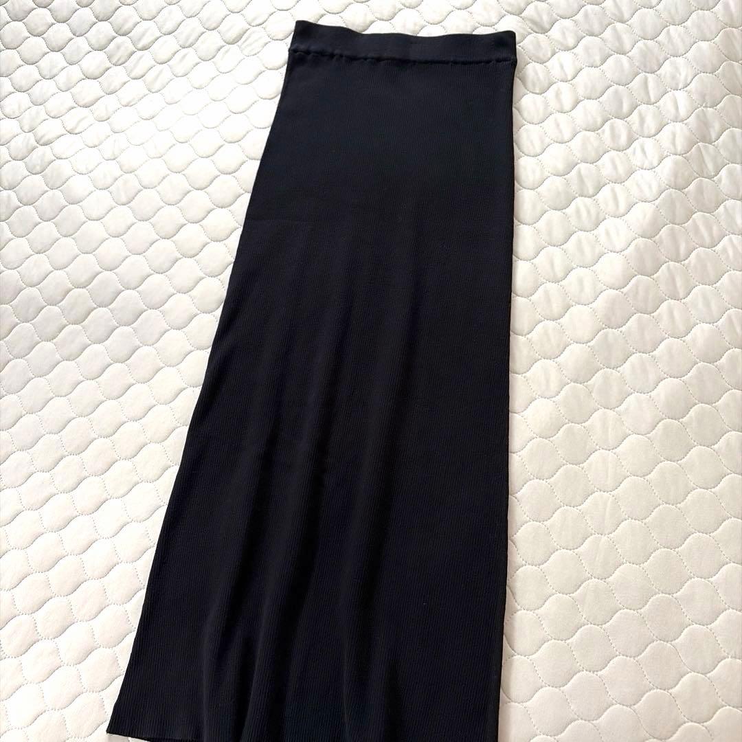 美品✴︎Curensologyカレンソロジー コットンリブタイトスカート
