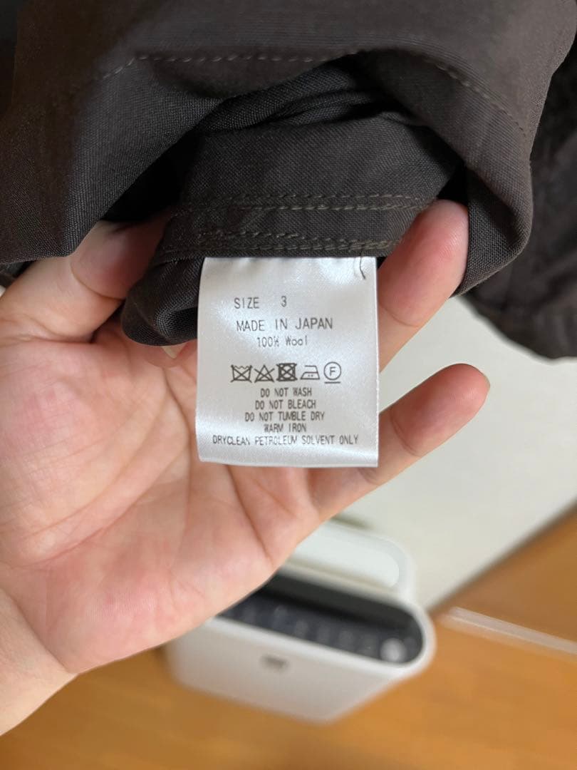 ジャケット・アウター MARKAWARE ORGANIC WOOL TYPEWRITER M-65