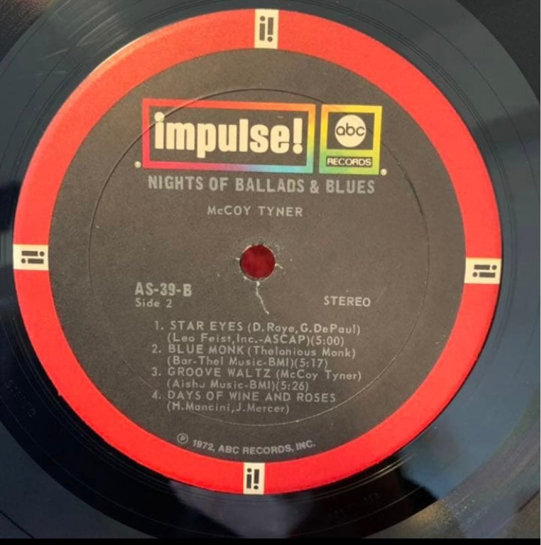 洋楽 McCOY TYNER NIGHTS OF BALLADS & BLUES