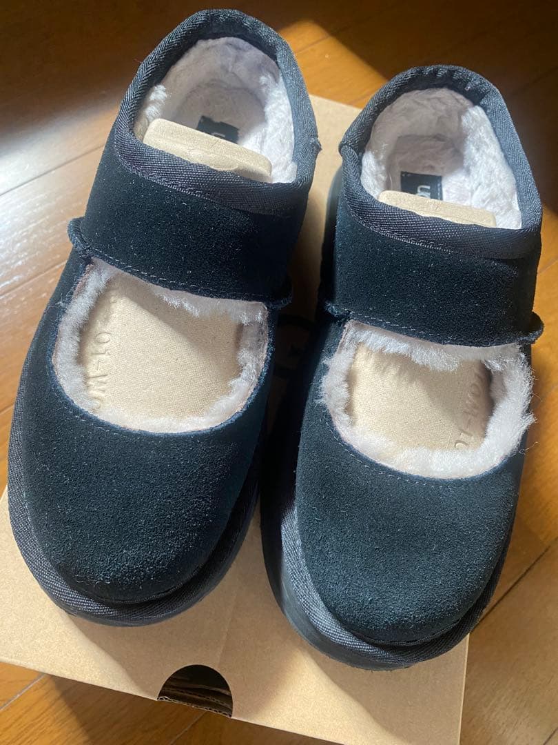 Ugg メリージェーン　黒　ブラック　24㎝　7 Bea Mary Jane