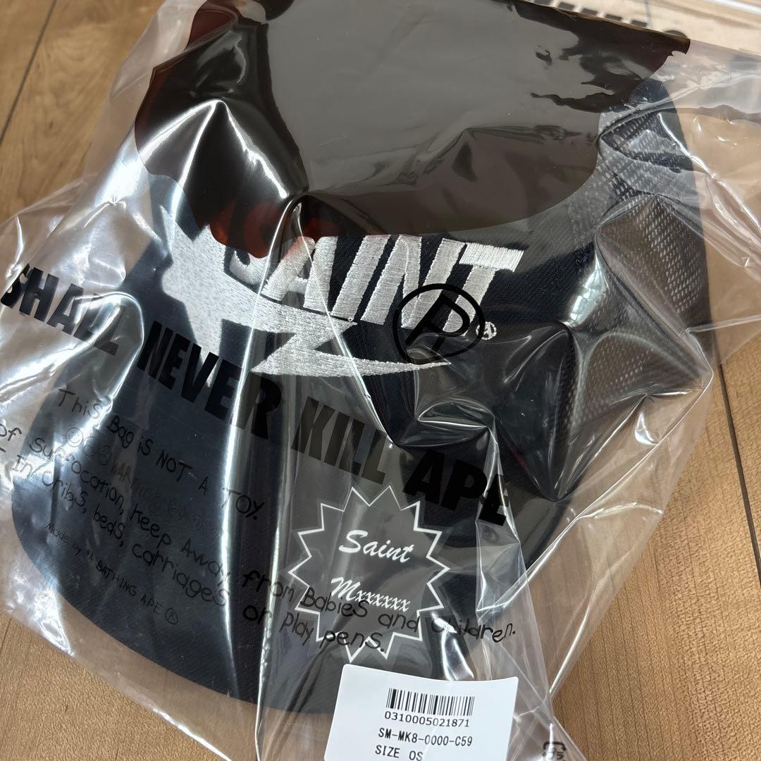 新品　APE SAINT MXXXXXX セントマイケル エイプ キャップ