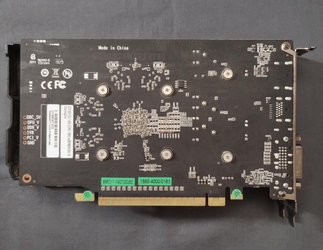 グラボ/GTX1650 4GB/動作確認済み/FFベンチ完走/送料無料[32]