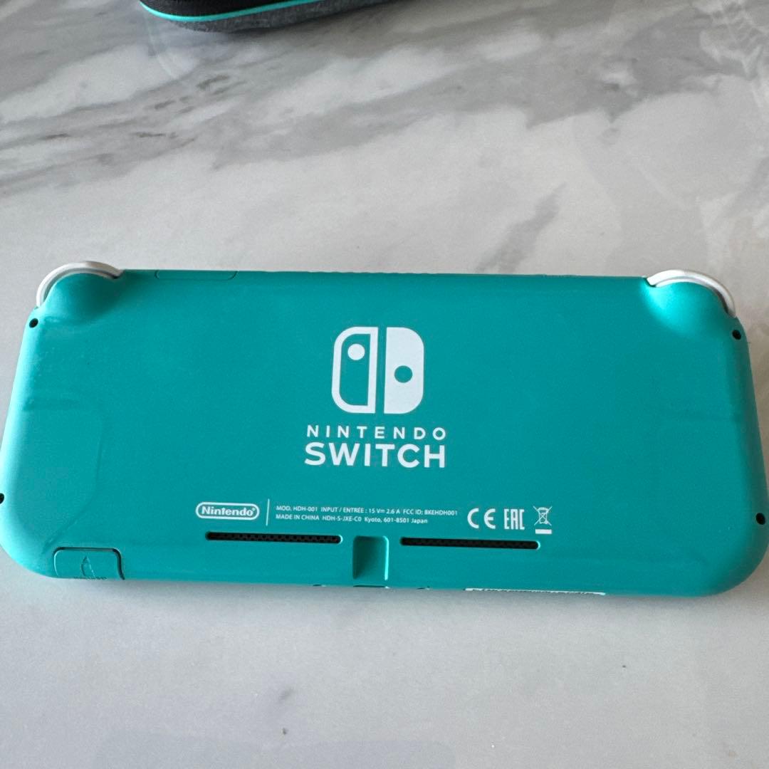 Nintendo Switch Lite ターコイズ 本体 SDカード、付属品