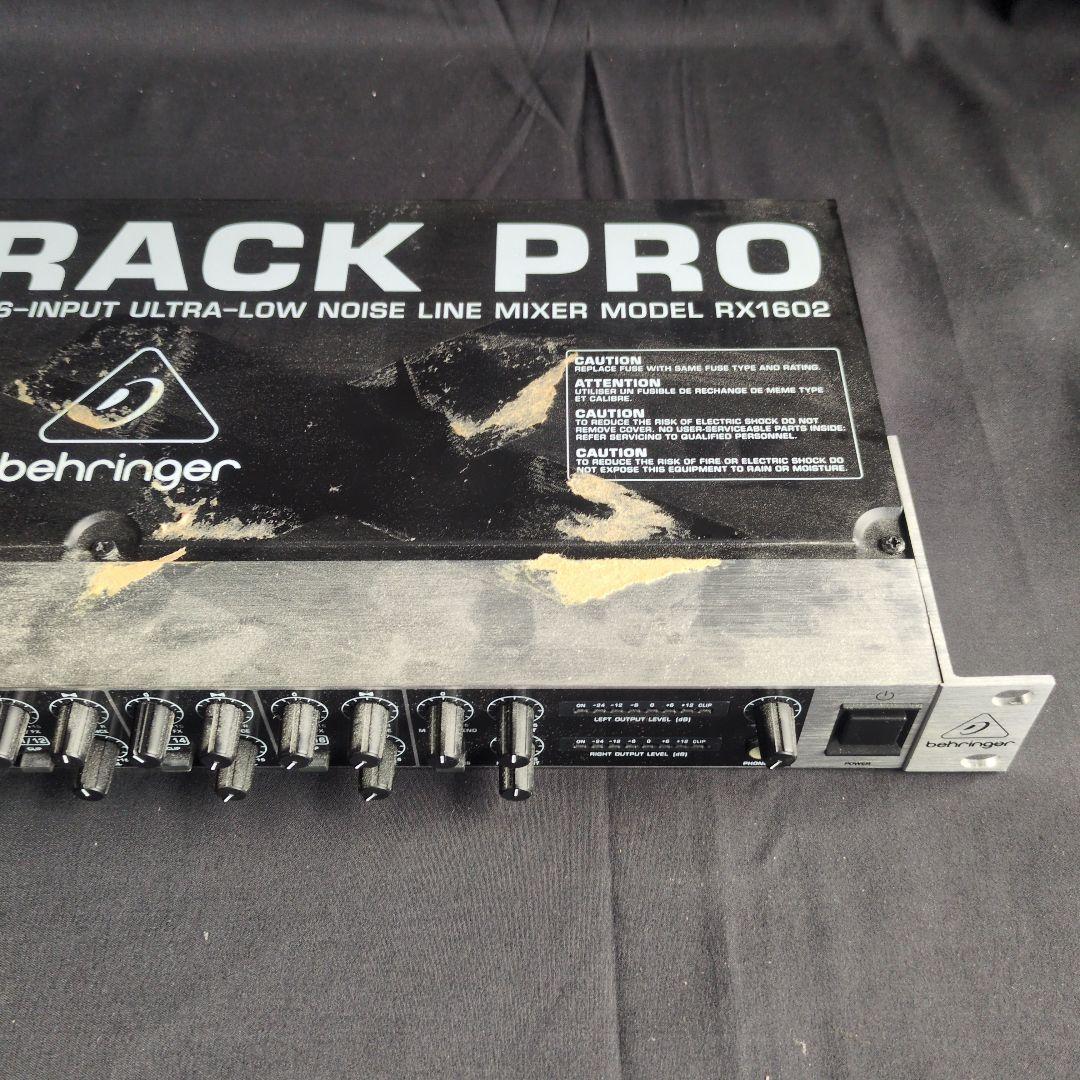 配信機器・PA機器・レコーディング機器 BEHRINGER EURORACK PRO RX1602