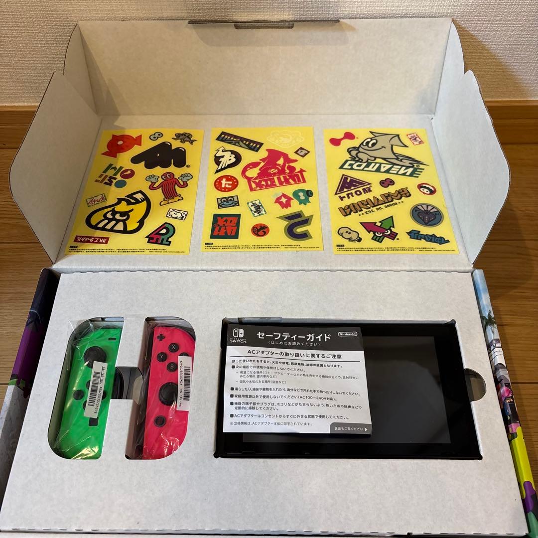 【週末限定値下げ】【美品】Nintendo Switch 本体 スプラトゥーン2
