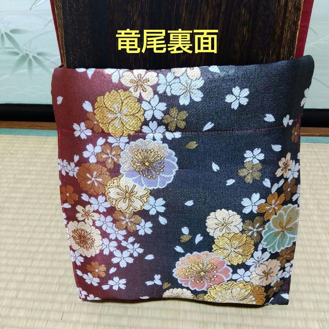 【さくら柄セット】油単　ゆたんとお琴袋