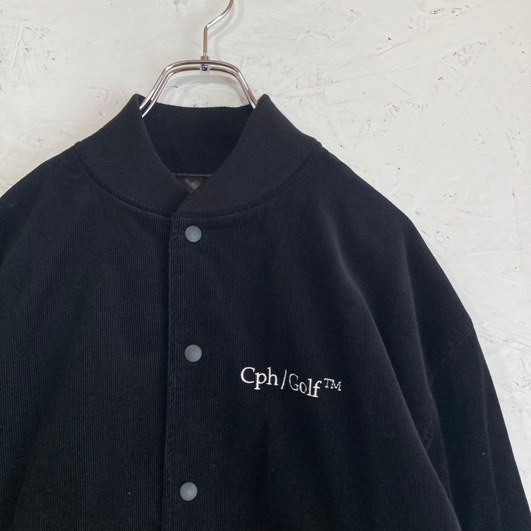 【CPH/GOLF】スタジャンコーデュロイ中綿ブルゾンゴルフウェア