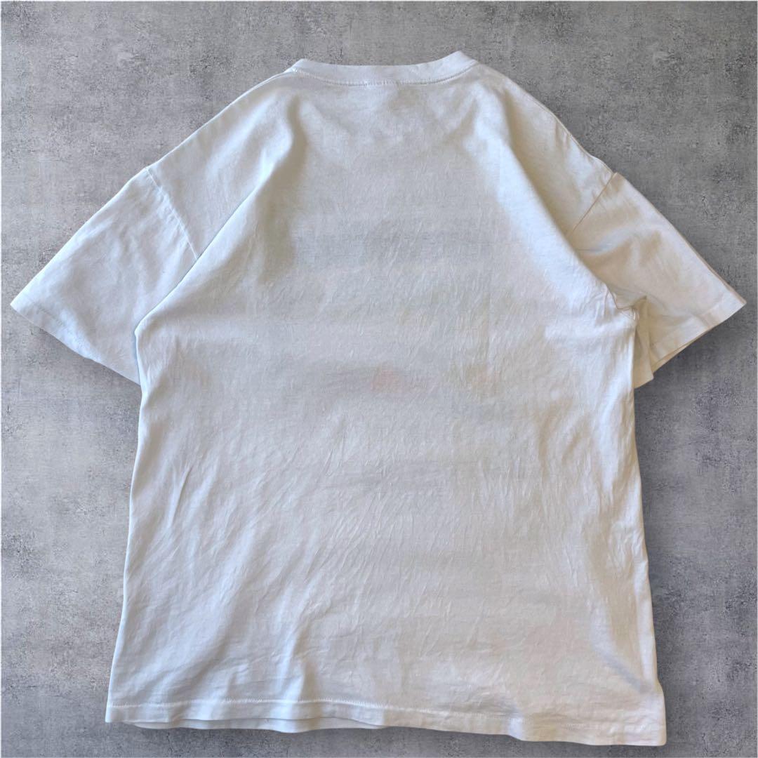 90s USA製 1992年 アートTシャツ 鰐 Stedman L シングル