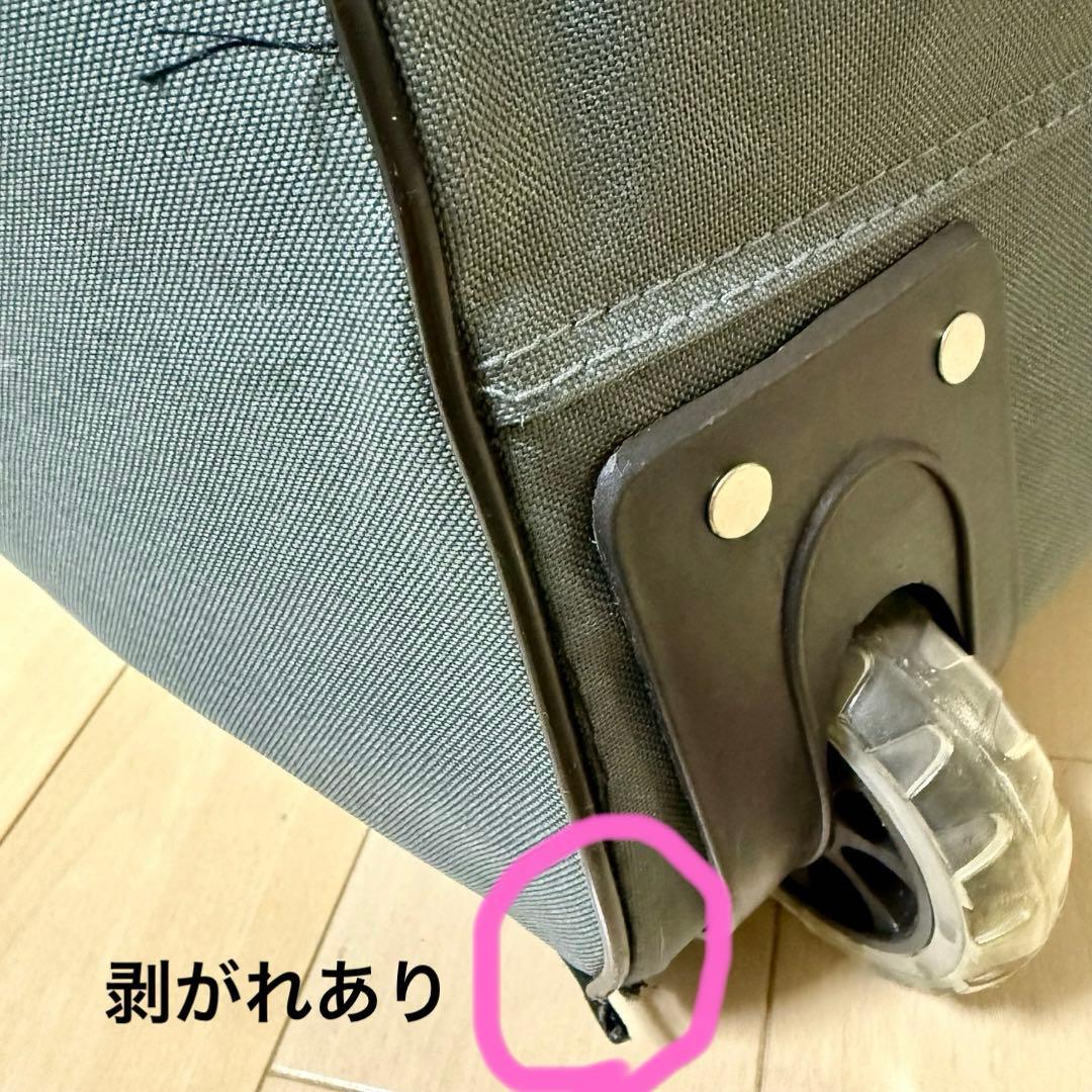 Rockland キャスター付ローリングダッフル グレー 特大 70L キャンプ
