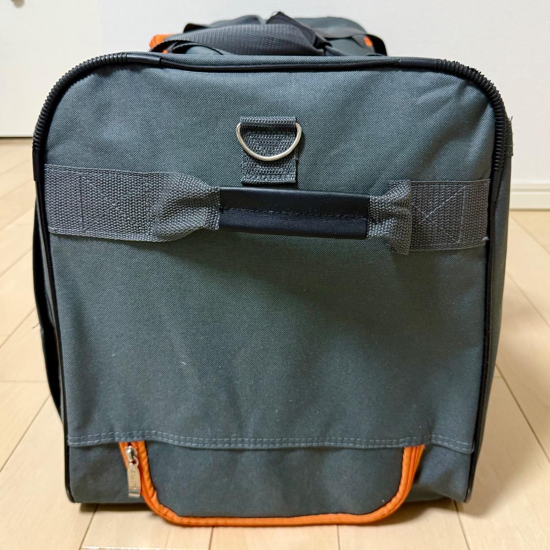 Rockland キャスター付ローリングダッフル グレー 特大 70L キャンプ