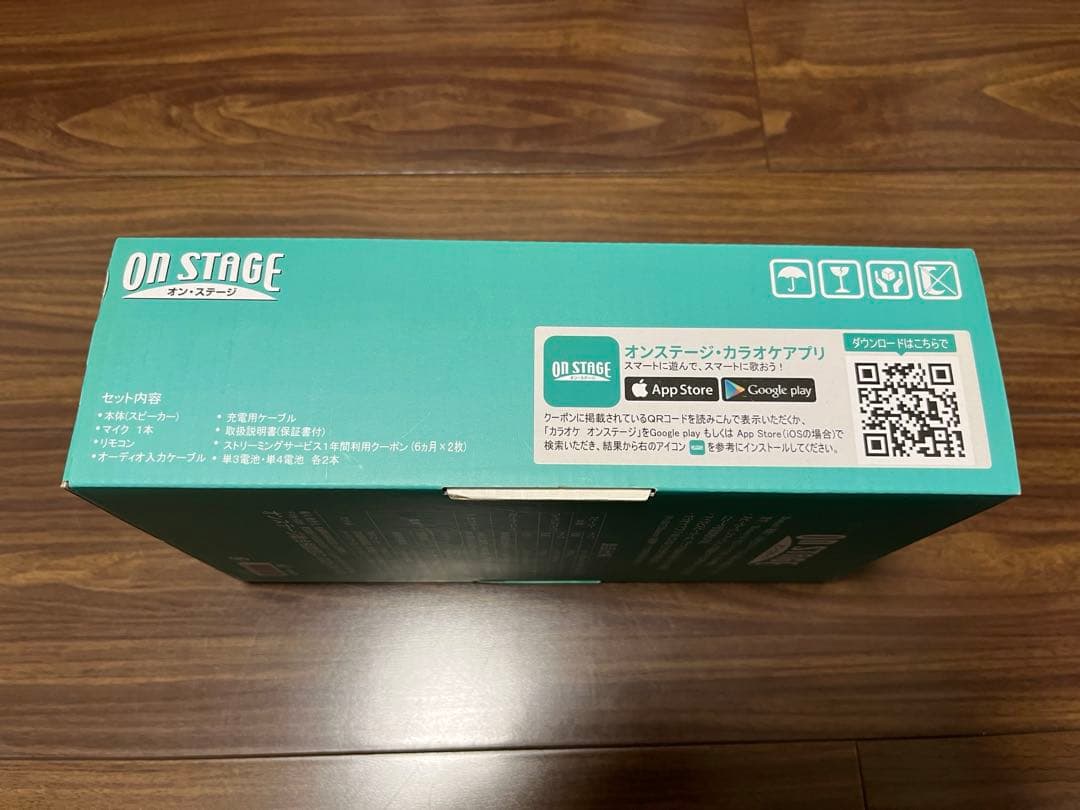 Bluetooth対応 カラオケスピーカー ON STAGE  PKB2K