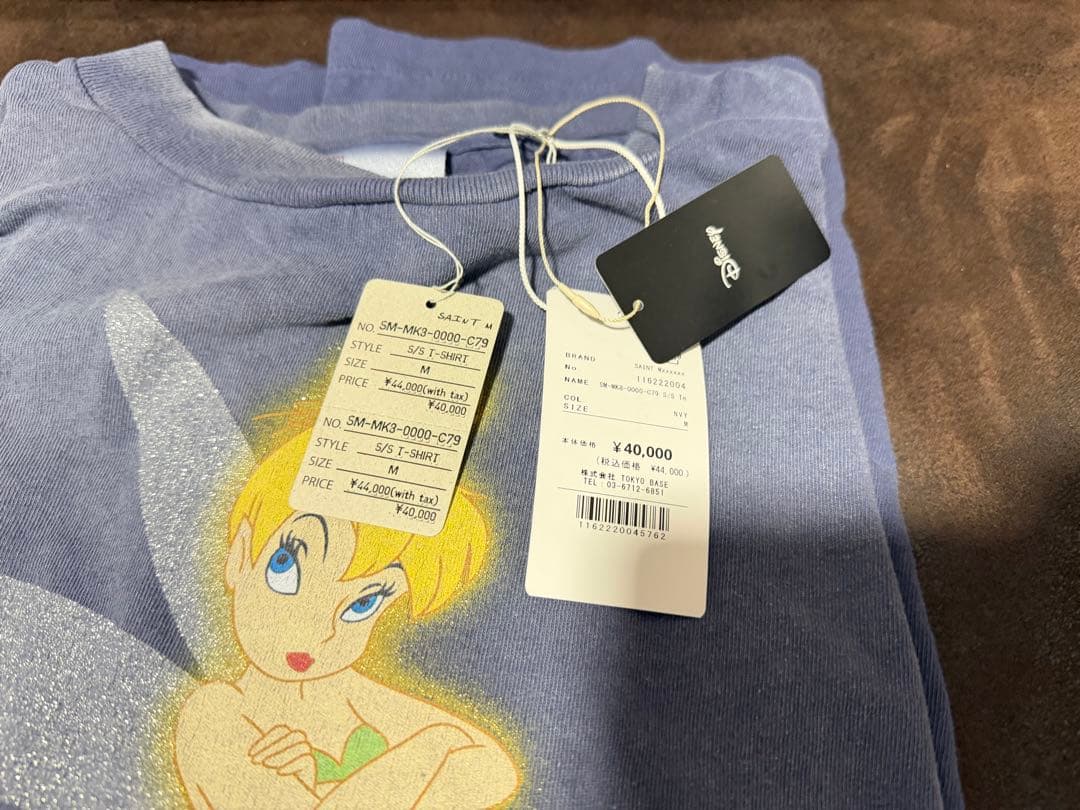セントマイケル　TINKER BELL ディズニー　tシャツ　国内正規品　M