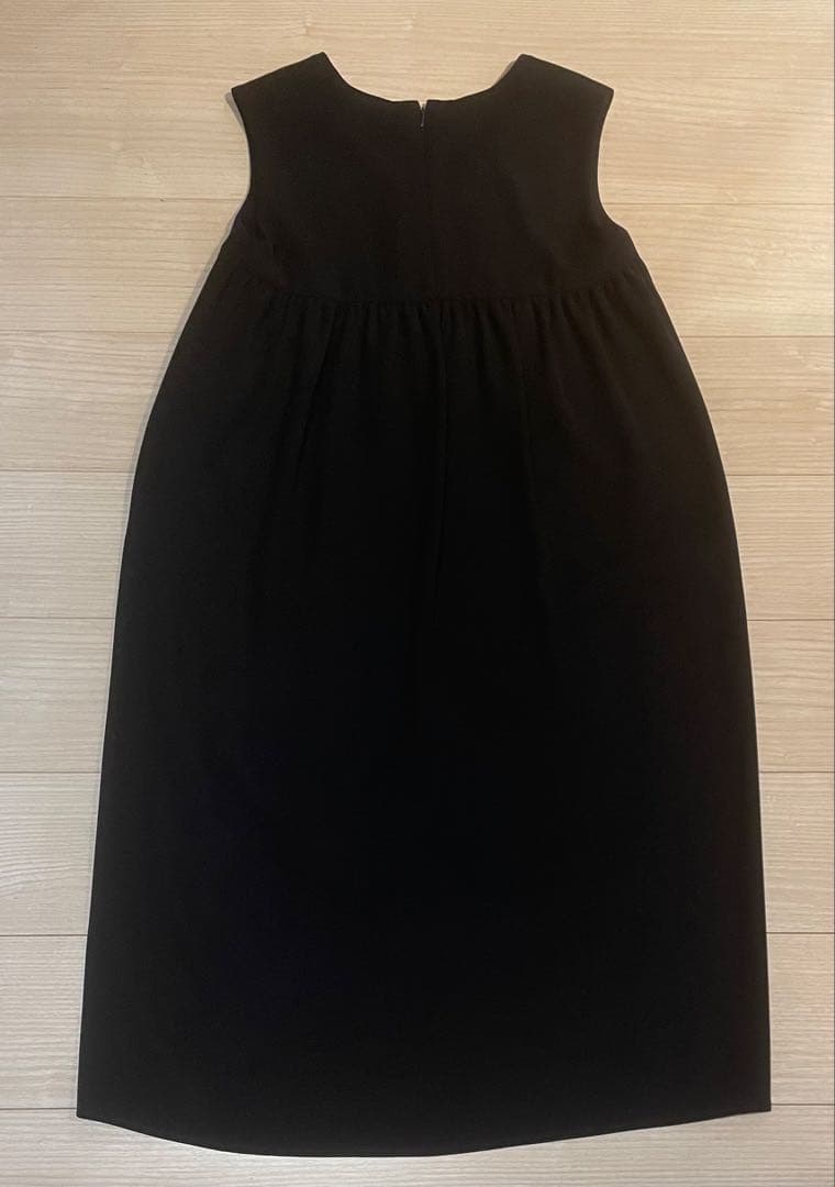 YOKO CHAN ブラック ノースリーブ ワンピース　36 美品