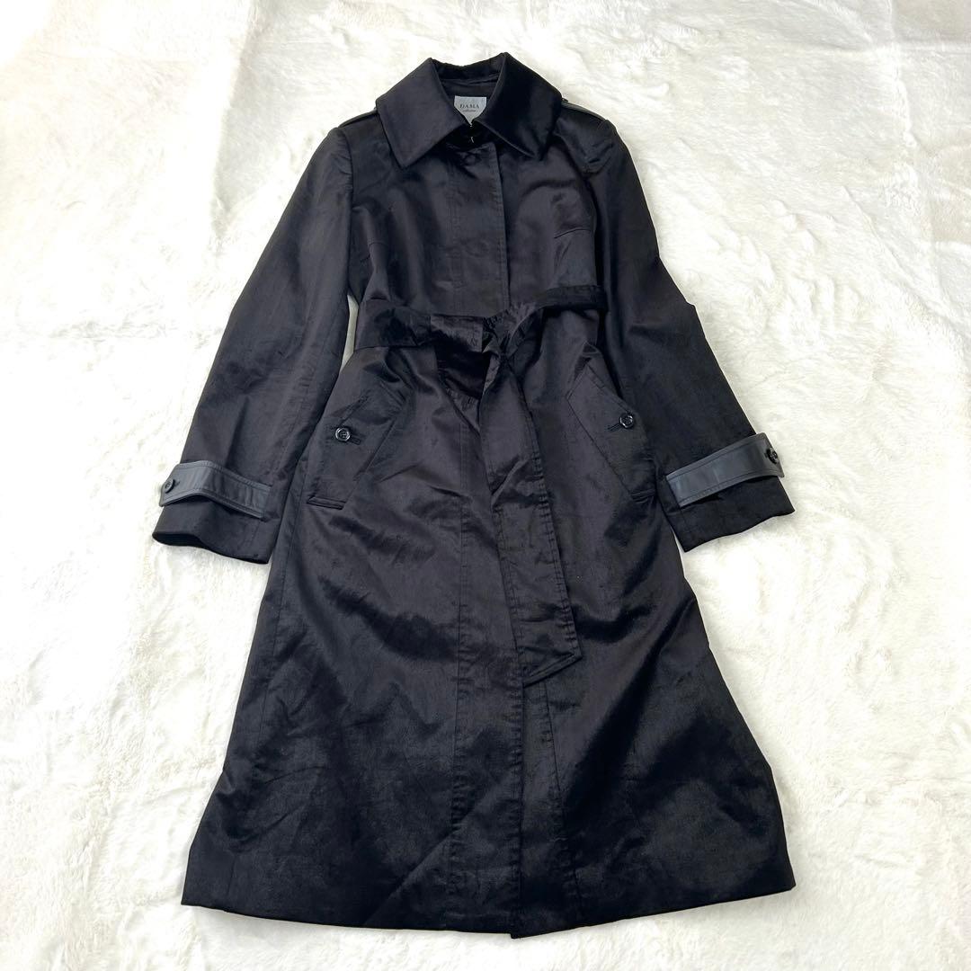 【くまくま】ダーマコレクション 押田比呂美 ベルベットロングコート ラムレ