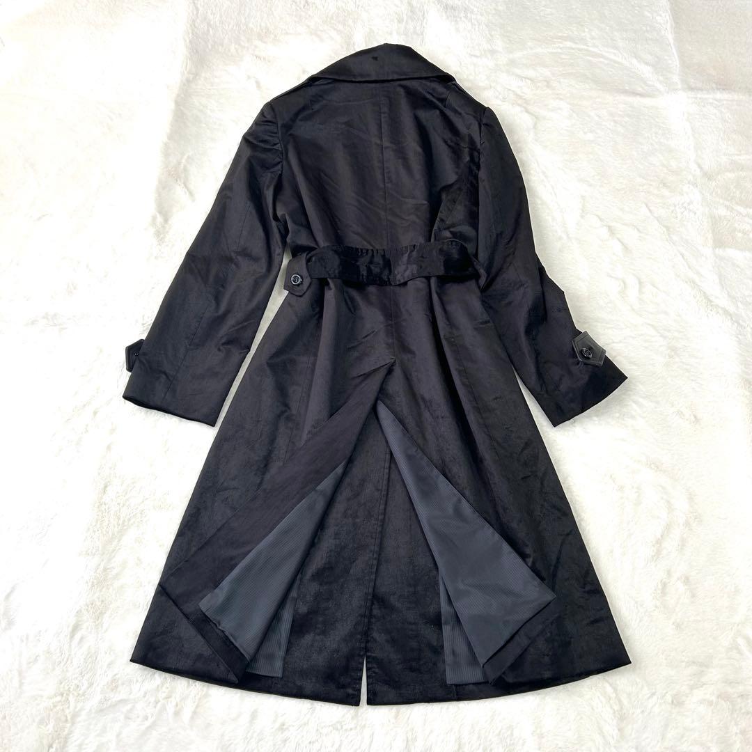 【くまくま】ダーマコレクション 押田比呂美 ベルベットロングコート ラムレ