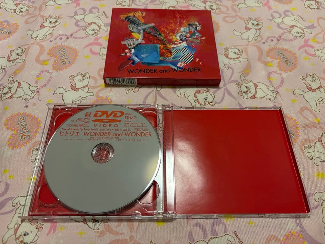 ヒトリエ　WONDER and WONDER　初回生産限定盤　CD＋DVD