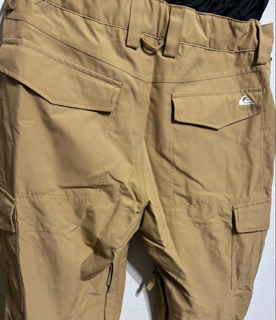 QUICKSILVER スノーボードパンツ ベージュ