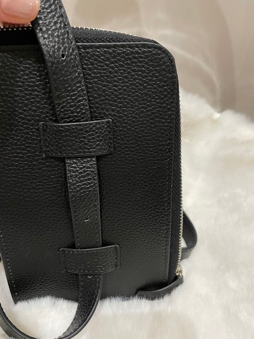 ear PAPILLONNER シンプルモバイルウォレットショルダーバッグ