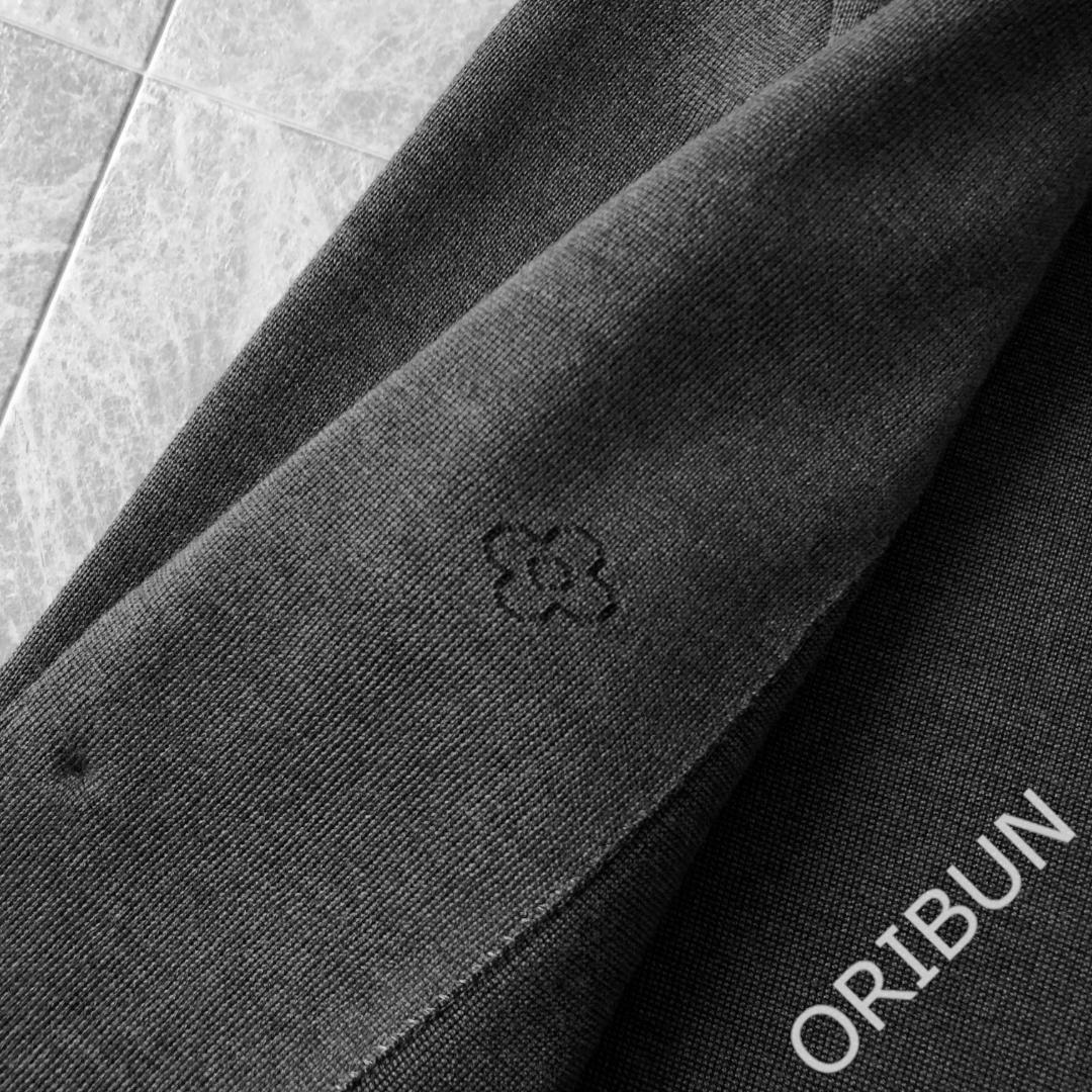 LARDINI ミラノリブニットジャケット D.GREY 干場 LEON