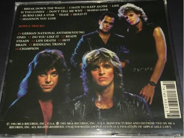 ボーナス7曲！STONE FURY/BURNS LIKE A STAR