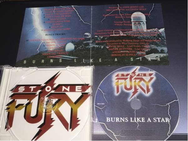 ボーナス7曲！STONE FURY/BURNS LIKE A STAR
