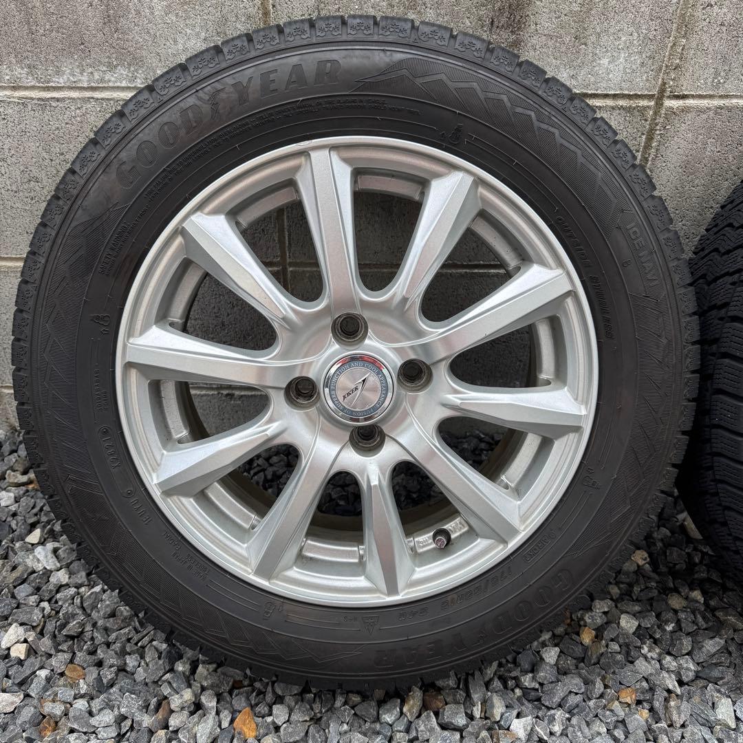 広島 Goodyear 15インチ スタッドレスタイヤ 175/65R15