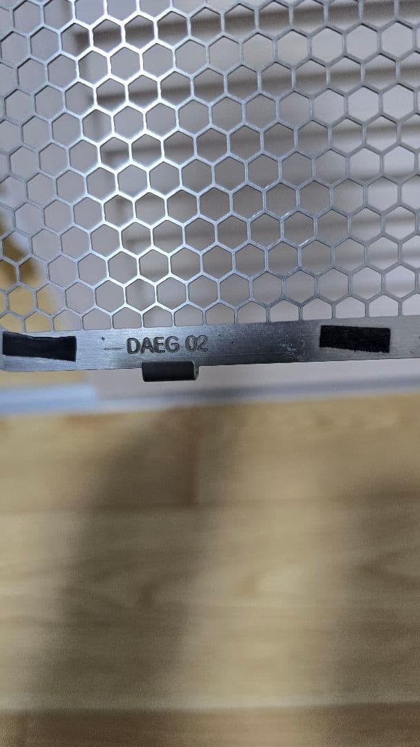 ZRX1200DAEG用　メッシュコアガード　エッチングファクトリー　ダエグ