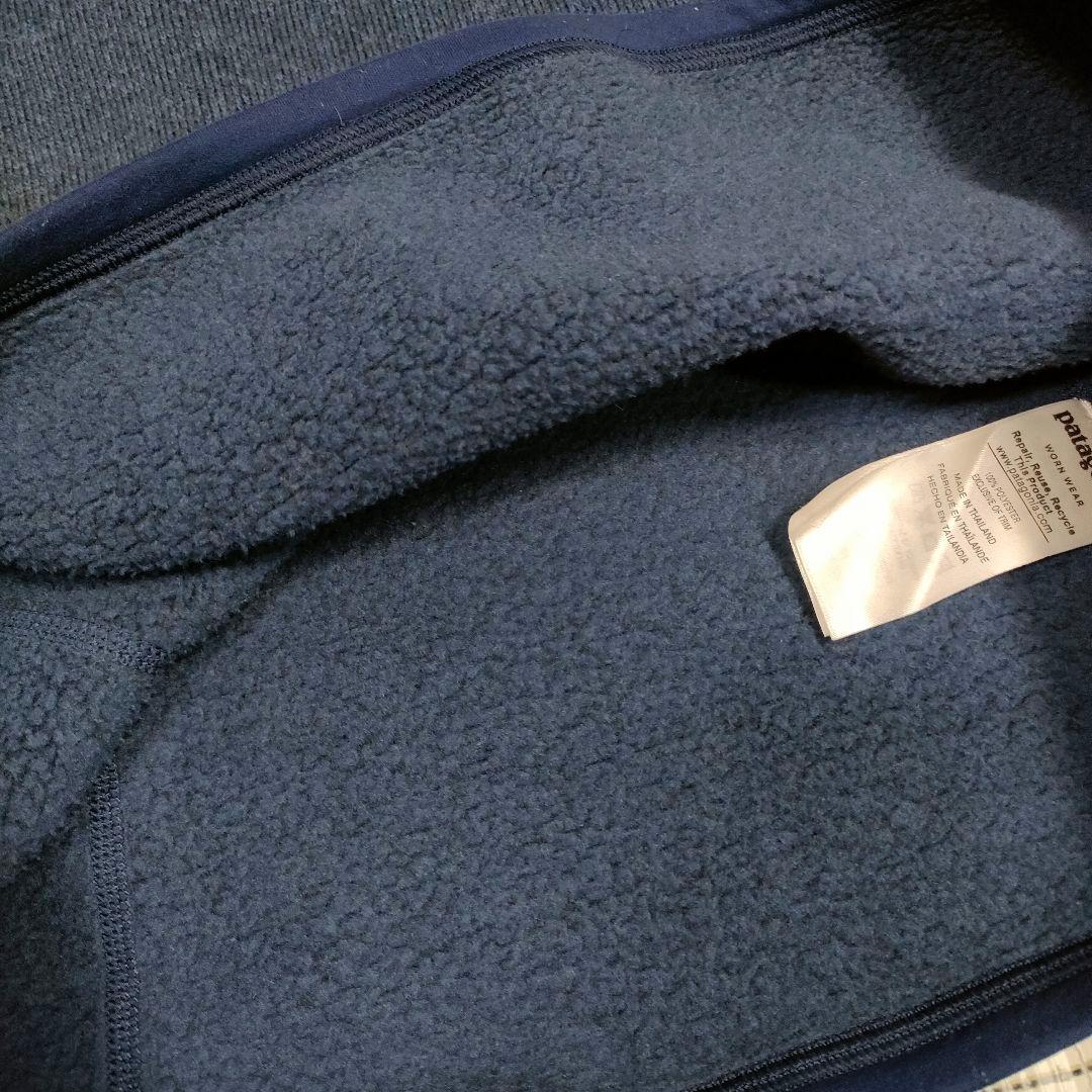 人気◆patagonia◆ハーフジップ フリースベターセーター◆XS/ブルー系