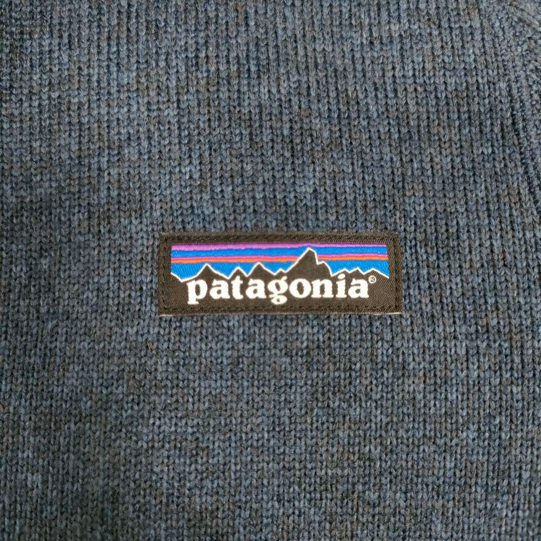 人気◆patagonia◆ハーフジップ フリースベターセーター◆XS/ブルー系