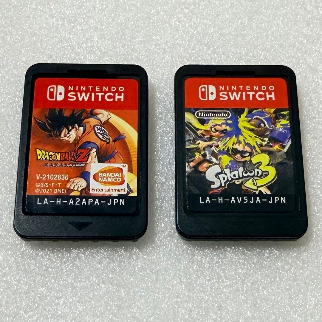 Switch ソフト ドラゴンボールZ カカロット スプラトゥーン3 セット
