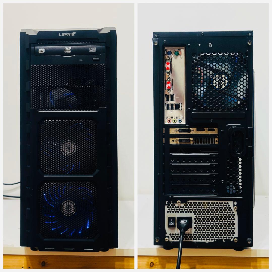 【ゲーミングPC】i7-2600 GTX760 HDD500GB メモリ8GB
