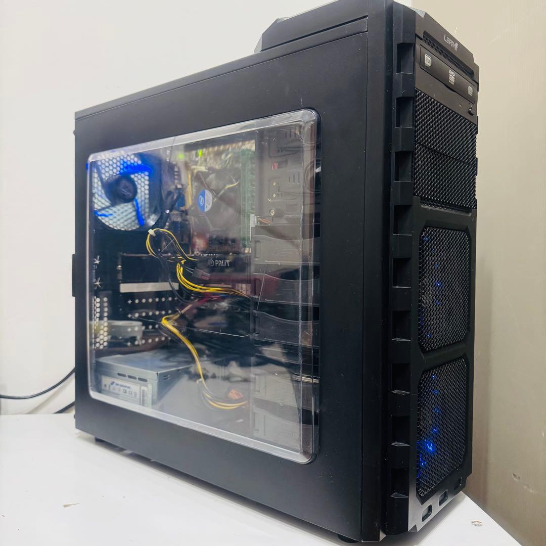 【ゲーミングPC】i7-2600 GTX760 HDD500GB メモリ8GB