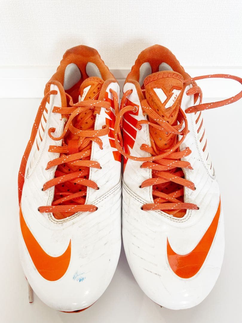 Nike アメフト スパイク 28cm オレンジ