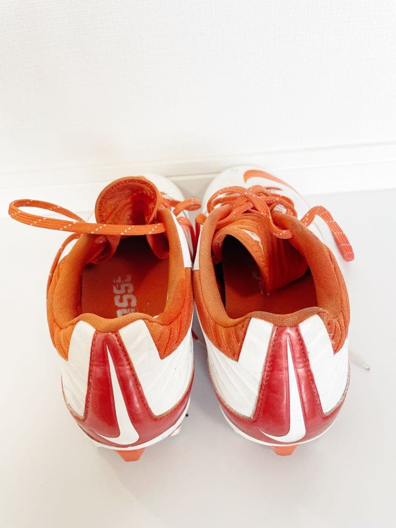 Nike アメフト スパイク 28cm オレンジ