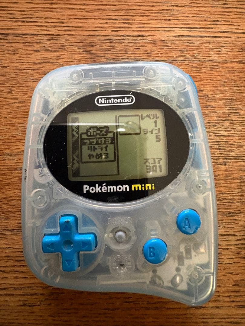 Pokémon mini MN-001 クリアボディ