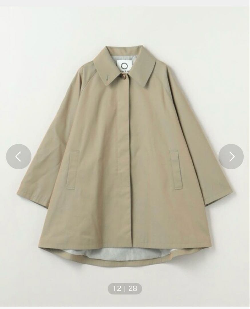 【MARW UNITED ARROWS】ステンカラー コート